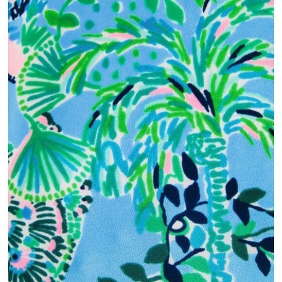 LILLY PULITZER Martine Dress Frenchie Blue Mosaic Shells Dress XXS $228.00 - Picture 5 of 9